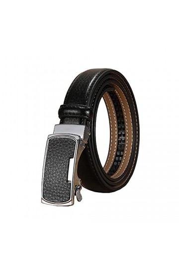 ZWRY 2,3cm Femmes Véritable Ceinture en cuir Avslappnad réglable Ceintures automatique Boucle de ceinture Accessoires Vêtemen