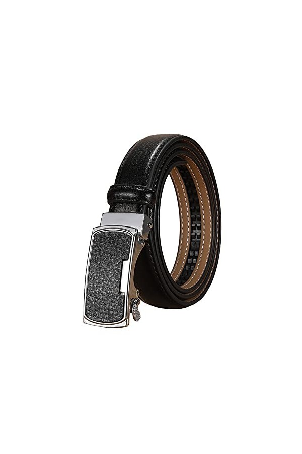 ZWRY 2,3cm Femmes Véritable Ceinture en cuir Avslappnad réglable Ceintures automatique Boucle de ceinture Accessoires Vêtemen