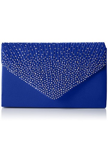 SwankySwans Pochette style enveloppe Abby avec strass pour femme, Rose, Taille unique
