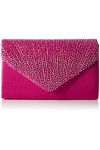 SwankySwans Pochette style enveloppe Abby avec strass pour femme, Rose, Taille unique