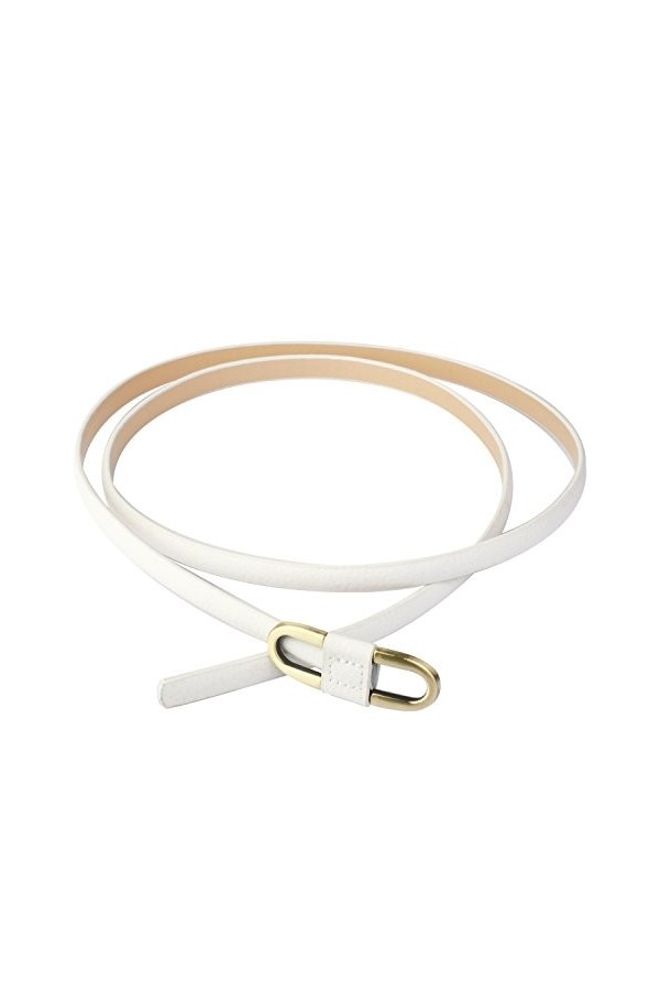Audixius - Ceinture - Femme taille unique - Blanc - Taille unique