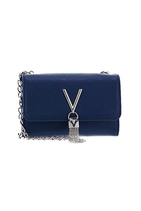 Valentino by Mario Divina, Pochettes Femme, Bleu Blu , 4x11.5x17 cm B x H T 
