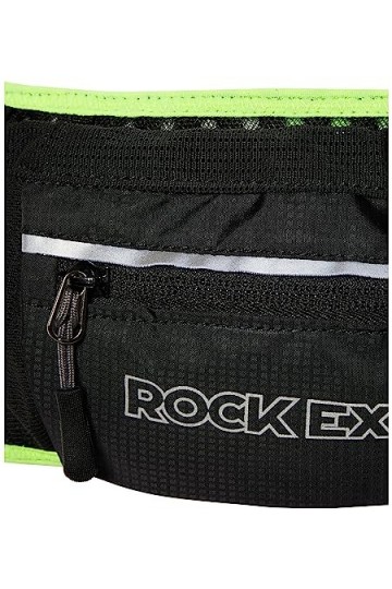 Rock Experience Rush Belt, 0208 Caviar + 2134 Safety Yellow, Taille Unique Womens