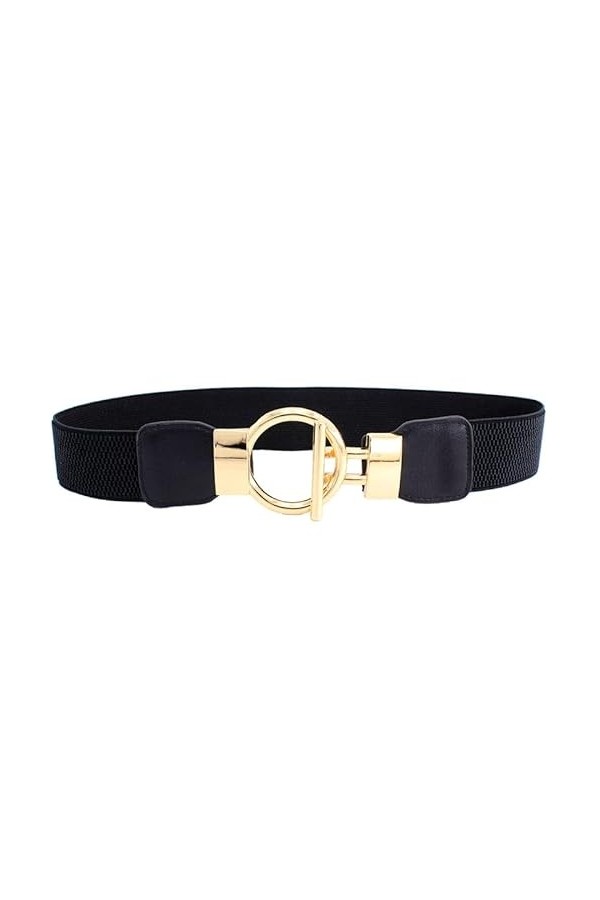ZYYXB Ceinture élastique pour femme - Ceinture large - Boucle de ceinture - Ceinture élastique - Ceinture extensible pour fem