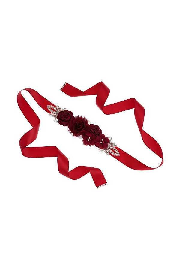 Ceinture de mariage pour femme - Ceinture de mariée - Ceinture de mariage - Robe de mariée - Strass - Ceinture de mariage - A