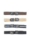 TRADERPLUS Ceinture élastique invisible sans boucle Ceintures élastiques sans boucle pour jeans pantalons robes