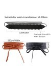 Btzthm 3 Pièces Ceinture Large Obi Similicuir, Ceinture Obi Élastique, vintage Ceinture Cinch, Ceinture Bande Cuir Synthétiqu