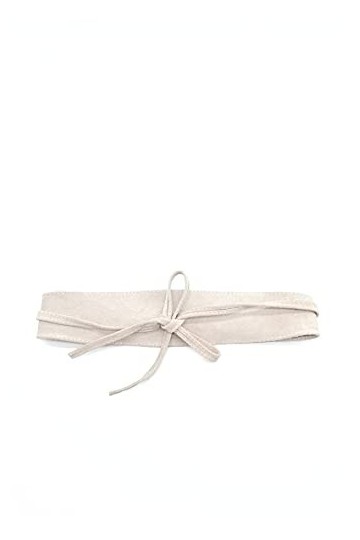 ZOULOO Ceinture Large En cuir veritable Pour Femme Style ObI , Ceinture En Croute De Cuir,, Ceinture Wrap a Nouer Taille 2, 4