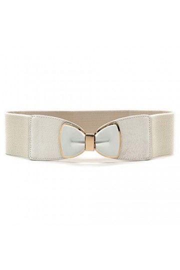 Day of Saturn Ceinture élastique pour femme - Blanc - Taille unique