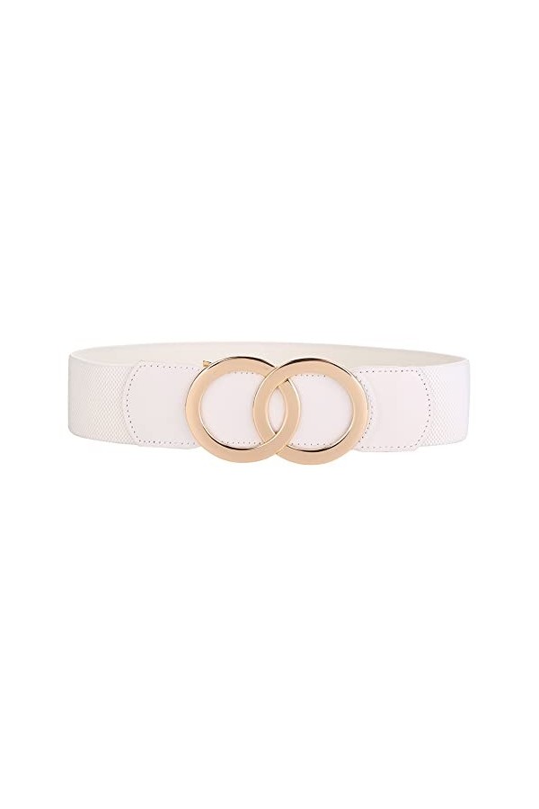 SYMOL Ceinture Extensible Pour femmes, Ceintures Elastiques à la Mode Pour Femmes Pour Combinaison de Vêtements, Femmes Large
