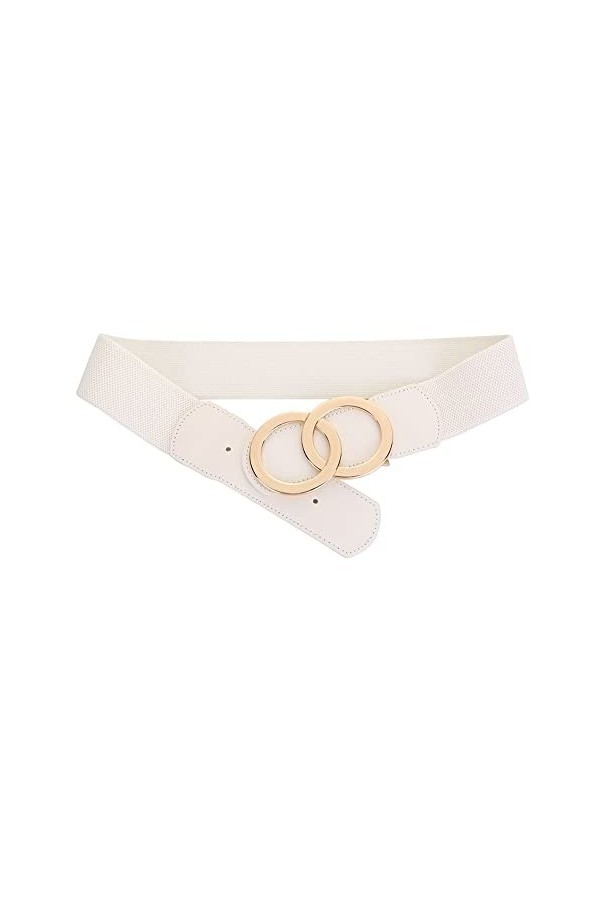 SYMOL Ceinture Extensible Pour femmes, Ceintures Elastiques à la Mode Pour Femmes Pour Combinaison de Vêtements, Femmes Large