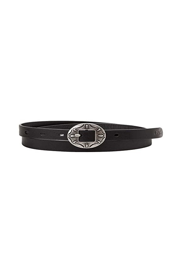 Levis Femme Womens WOMEN S MINI WESTERN BELT, Regular Black, 95 EU
