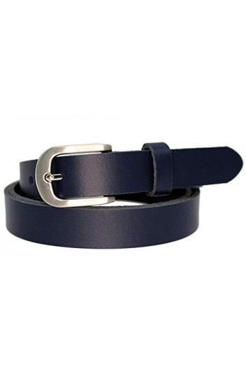 OKTRADI® Ceinture en cuir pour femme - Largeur : 2 cm - Fabriquée à la main en Allemagne