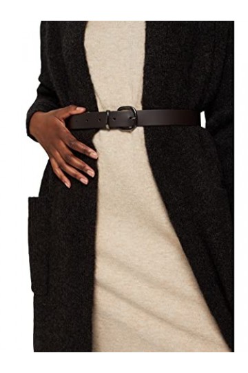 Esprit 101EA1S301 Ceinture, 200/DARK Brown, 100 Femme