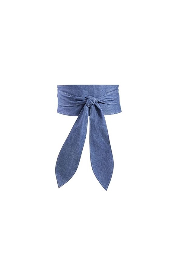 LumiSyne Ceinture Obi Pour Femme Vintage Ceinture Cinch Large Cuir PU Doux Ceinture Enveloppante Ceinture Large Nouée Ceintur