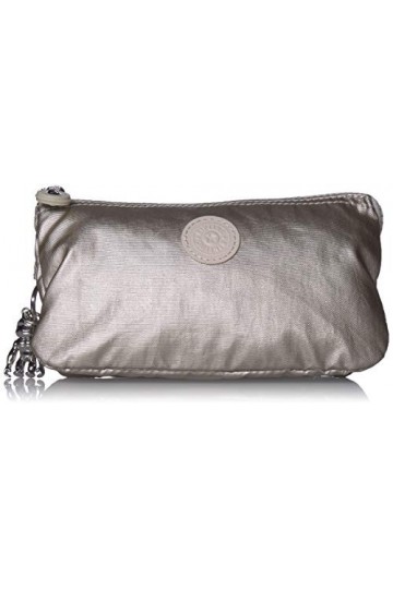 Kipling Creativity Grande pochette à cosmétiques, Cloud Métal. Argenté - null.list