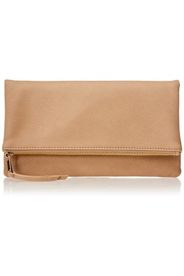 The Drop Southampton Pochette pour Femme, Taupe, One Size