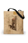 Loxato The Tote Bag Aesthetic - Sac Cabas Femme Grand Format 37x42cm - Sac Fourre Tout Femme - Sac Aesthetic - Sac de Cours F