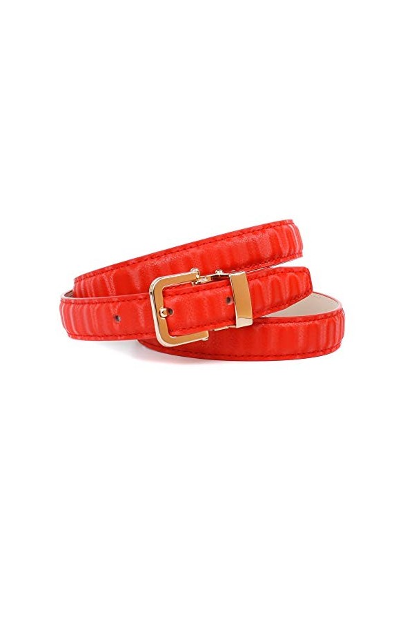 Anthoni Crown 443d60 Ceinture, Rouge Rot 060 , 125 Taille Fabricant: 110 Femme