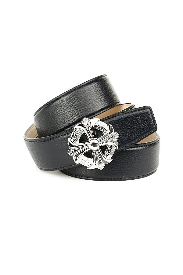 Anthoni Crown A1MBT10 Ceinture, Noir Schwarz 010 , 100 Femme