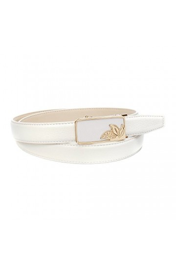Anthoni Crown A4WZT90 Ceinture, Weiß Grau 090 , 95 cm Femme