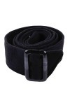 Eastar 175x5cm Unisexe Faux Laine Ceinture de Laine Sash Cravate pour Trench Pardessus Veste Noir Accessoires