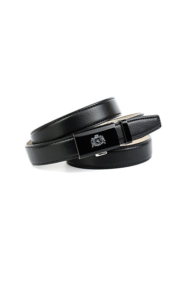 Anthoni Crown B15G.T10 Ceinture, Noir Schwarz 010 , Taille du Fabricant:90 Femme