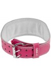 CP Sports Lady Ceinture en Cuir Saumon pour Femme, T6-Lachs, Saumon, L - 84-99cm