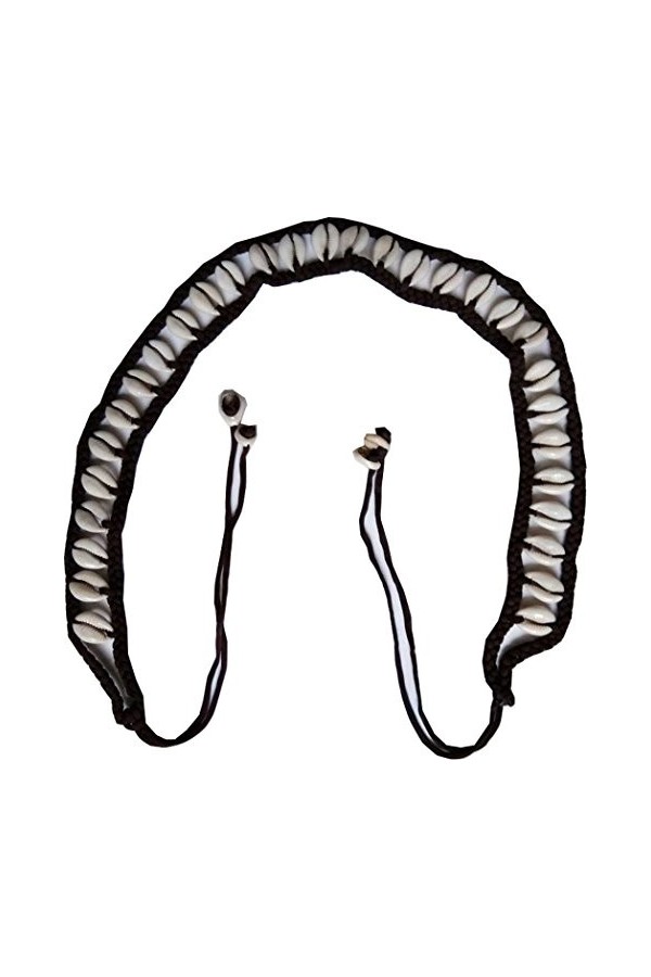 KVR Ceinture de taille ethnique rustique pour la Saint-Valentin avec perles de verre, 103-2 cm, 7 Twist, taille unique