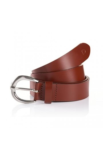 TOM TAILOR Denim Ttdkaty Ceinture, Marron Clair, 80 cm Femme