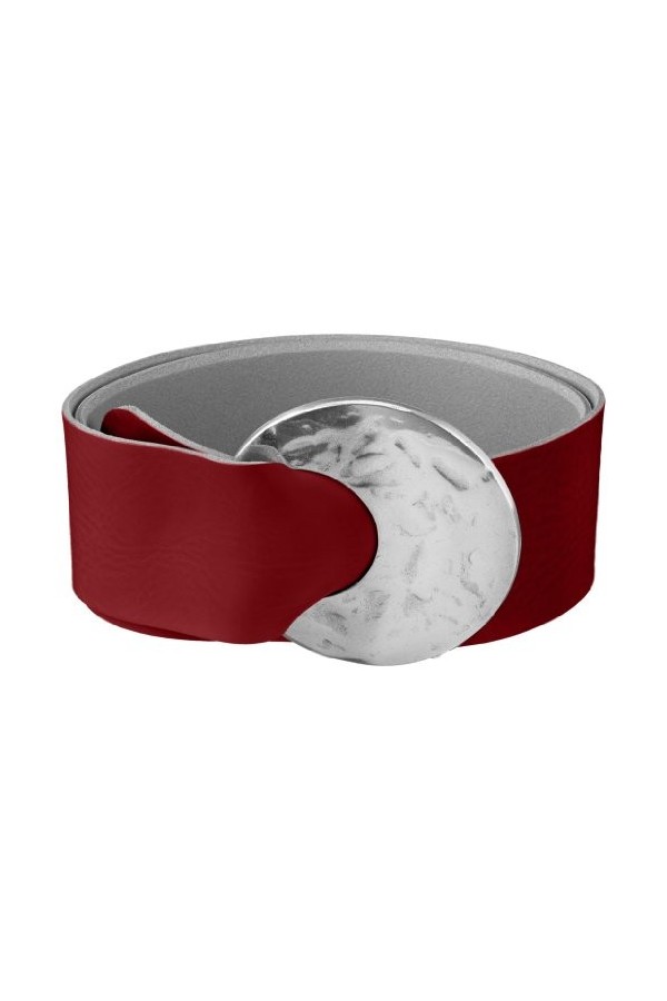 MGM - Ceinture Femme - London, 5427 - Rouge rot - FR : 95 Taille fabricant : 95 cm 