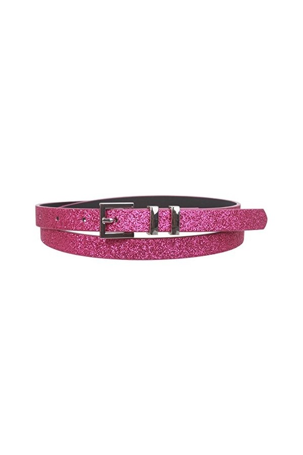 Ceinture de robe Beltiscool pour femme, 1,5&nbsp;cm, à paillettes - Rose - L/XL - 40