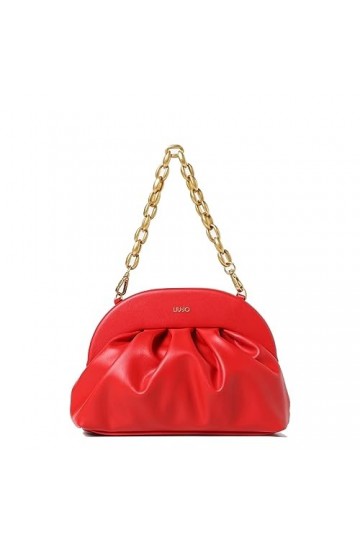 Liu Jo Pochette con manico in catena Stawberry