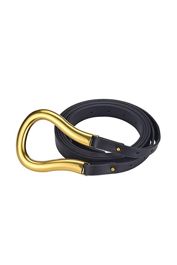 Ceinture en fer à cheval pour femme,ceinture en forme de fer à cheval à la mode rétro pour manteau