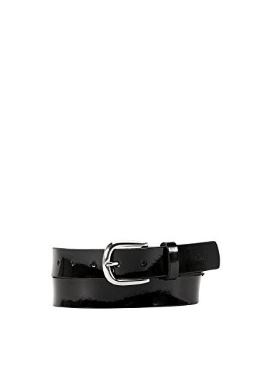 s.Oliver 38.899.95.3663 Ceinture, Noir 9999 , Taille du Fabricant:90 Femme