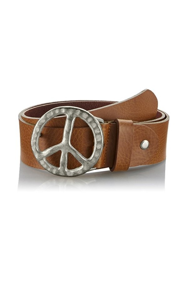 MGM Peace Ceinture, Marron Cognac-asi 5 , 85 cm Femme
