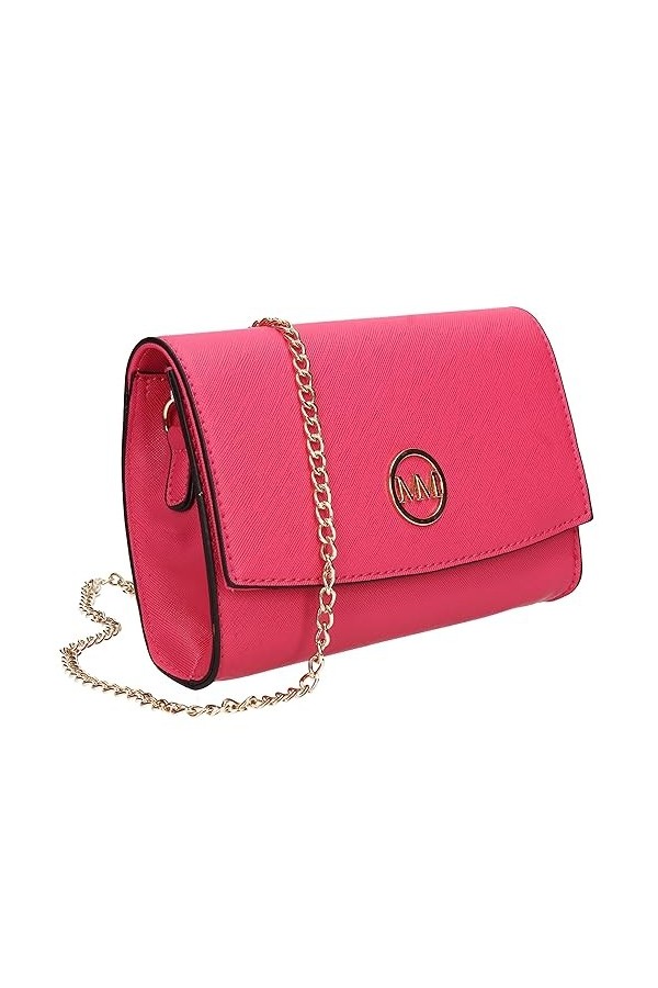 SwankySwans Clara Pochette en cuir vegan pour femme, blanc, One Size