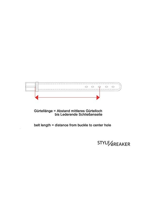 styleBREAKER Ceinture avec un motif ornemental gravé souple, réglable, unisexe 03010076, taille:90cm, couleur:Vert