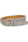 styleBREAKER Fine ceinture unie avec rayures métalliques, ceinture vintage, ajustable, femmes 03010089, taille:90cm, couleur: