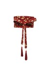 Fancy Pumpkin Ceinture de grue Yukata Kimono japonais Obi Harajuku Ceinture-E1