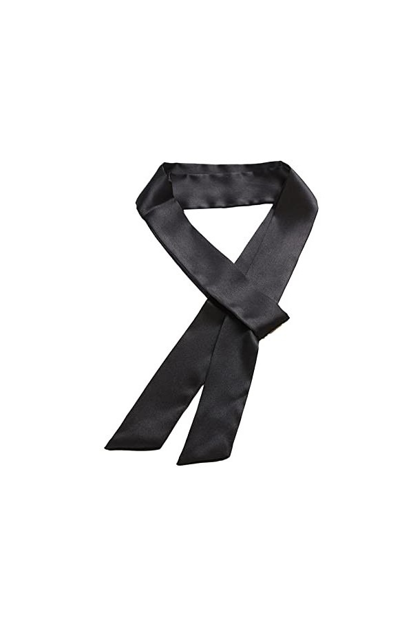 RDWESZOD Robe de mariée pour femme, longue ceinture pour mariage, fête et occasions spéciales, Noir , M