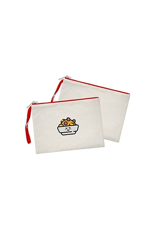 Bona Basics Bucbri-100553, Pochettes pour Femme, Beige, 25x18 Cm