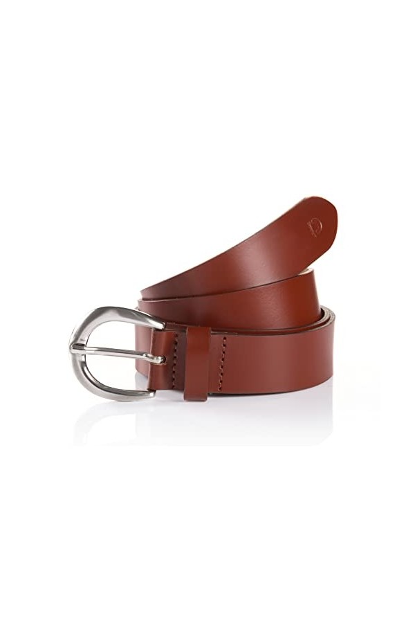 Tom Tailor Denim Ttdkaty Ceinture, Marron Clair, 75 cm Femme