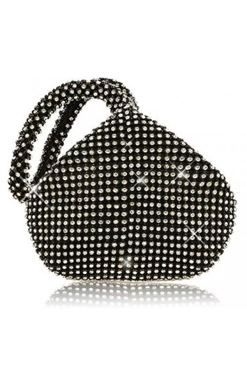 Mingfuxin Pochette de soirée pour femme avec strass étincelants - Sac à main pour fête, mariage, dîner - Pour filles - Access