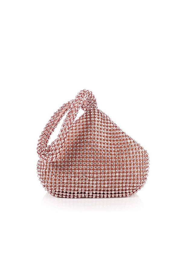 Mingfuxin Pochette de soirée pour femme avec strass étincelants - Sac à main pour fête, mariage, dîner - Pour filles - Access