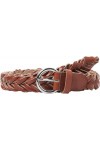 BRAX Ceinture en Cuir pour Femme, Cognac, 80 cm