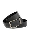 Anthoni Crown Ledergürtel Ceinture, Schwarz, 80 Femme