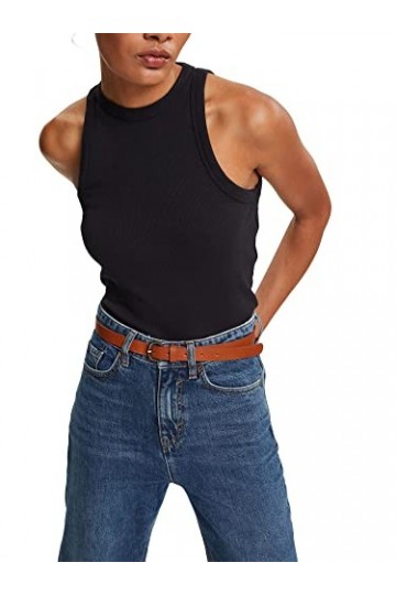 ESPRIT 082EA1S306 Ceinture, 220/RUST Brown, 90 Femme