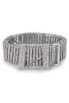 ZAK168 Ceinture complète en strass pour femme - Ceinture brillante pour mariage, vacances, bal de fin dannée, robe de soirée