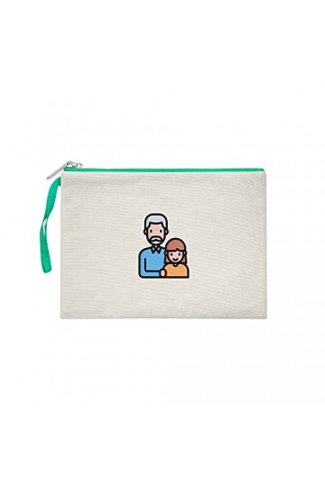 Bona Basics Bucbgi-100680-m, Pochettes pour Femme, Beige, 25x18 Cm